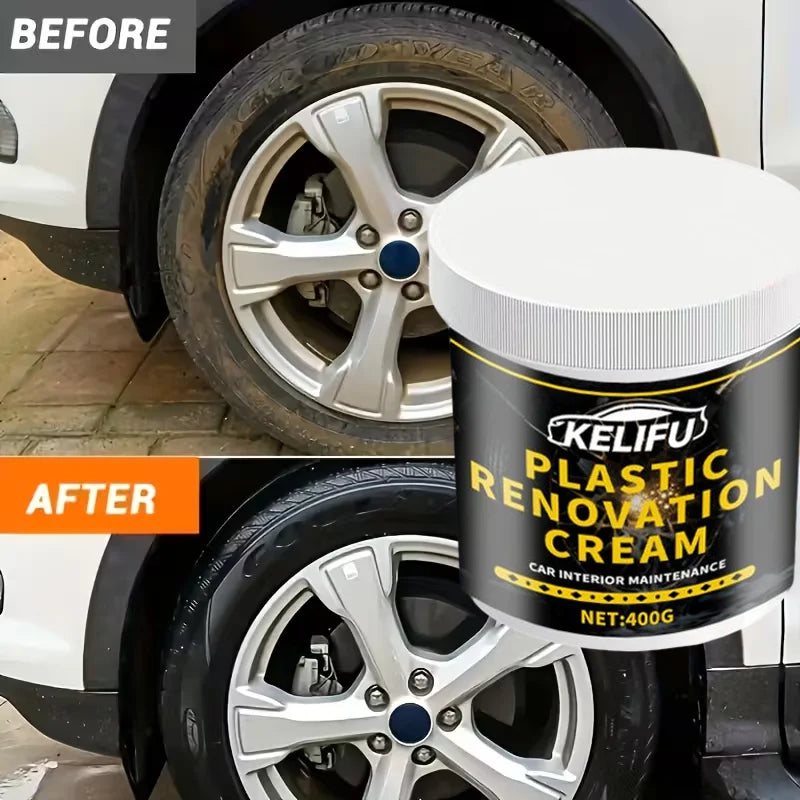 400g Plastic & Rubber Restorer – Scratch Repair & UV Protection