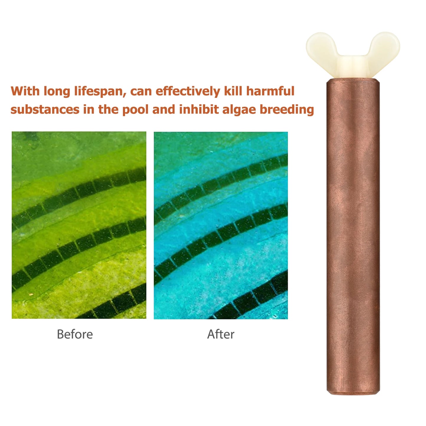 Pool Cleaning Equipment Solar Power Swimming Pool Purifier Pool-Ionizer Water Algae Inhibition Chlorine-Free Water Processor Peaceful Pleasures Health and Wellness