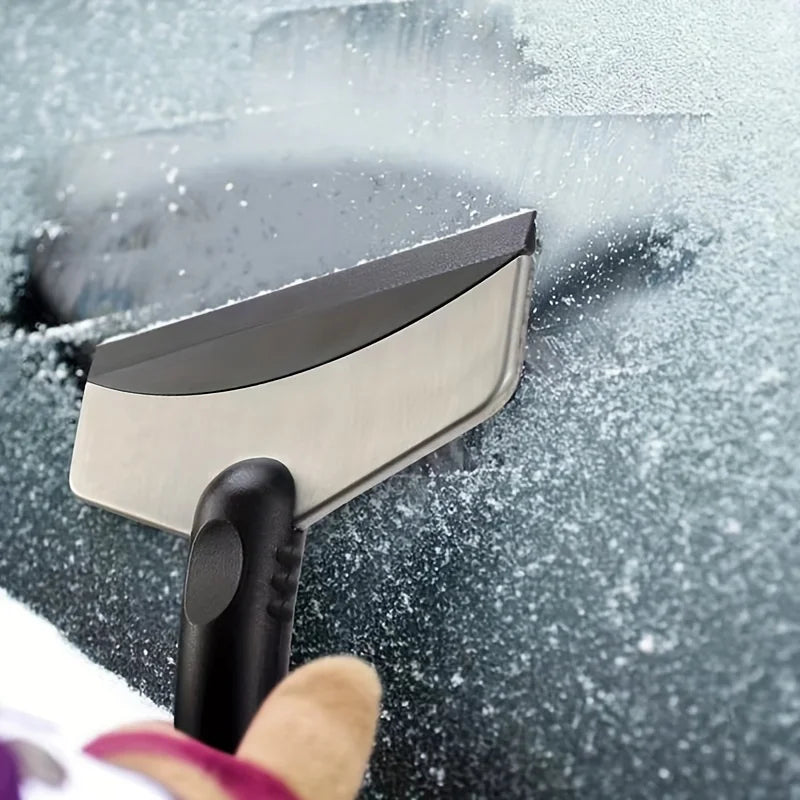 Stainless Steel Car Ice Scraper & Snow Shovel | Winter Tool