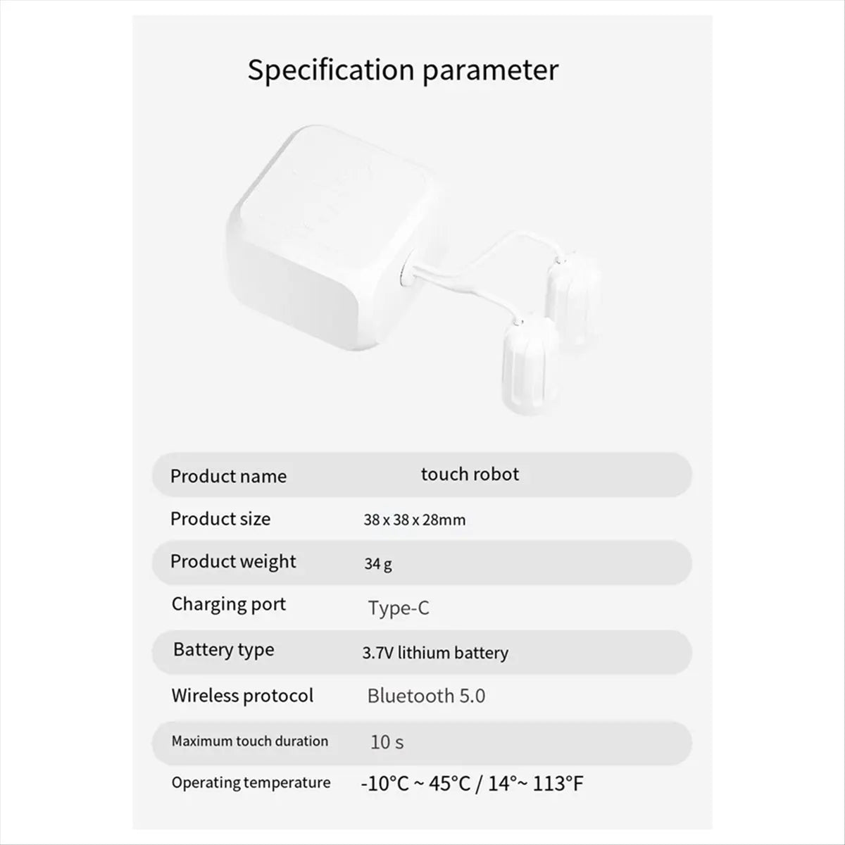 Tuya Bluetooth Smart Finger Robot | Timed Screen Clicker Peaceful Pleasures Health and Wellness