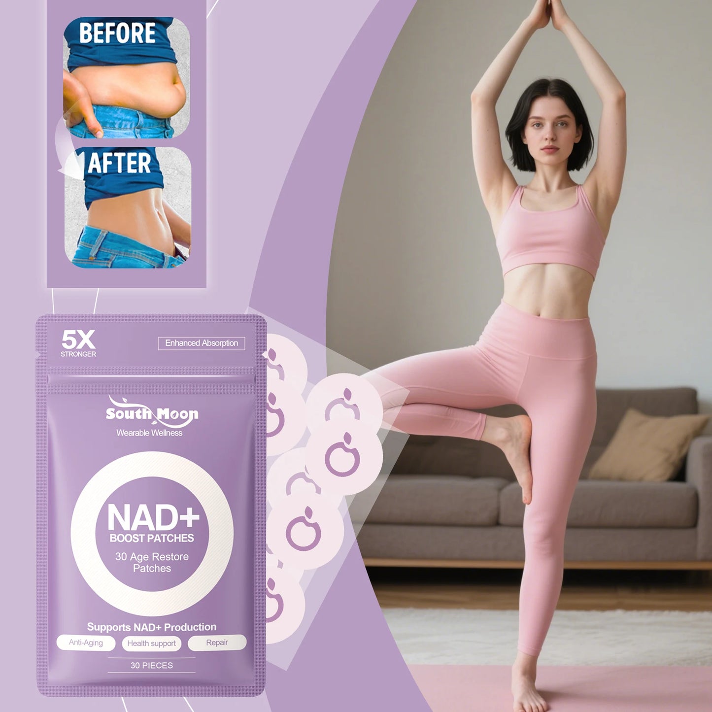 Nourishing Hydrating Body Care Patches for Soft Moisturized Skin