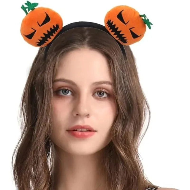 Halloween Devil Horn Headband – Costume Party Hair Hoop