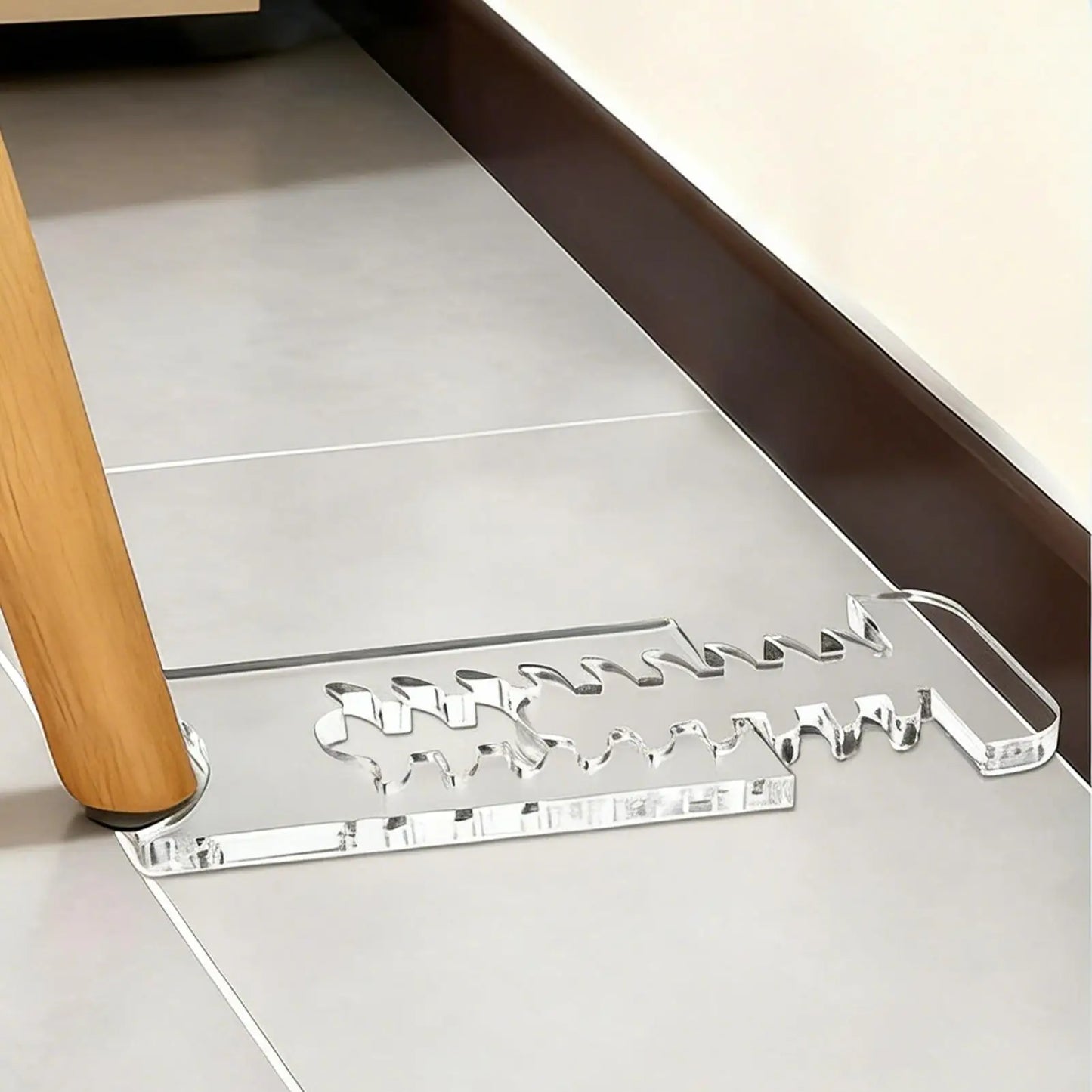 Clear Acrylic Couch Wall Spacer – Adjustable Furniture Stopper