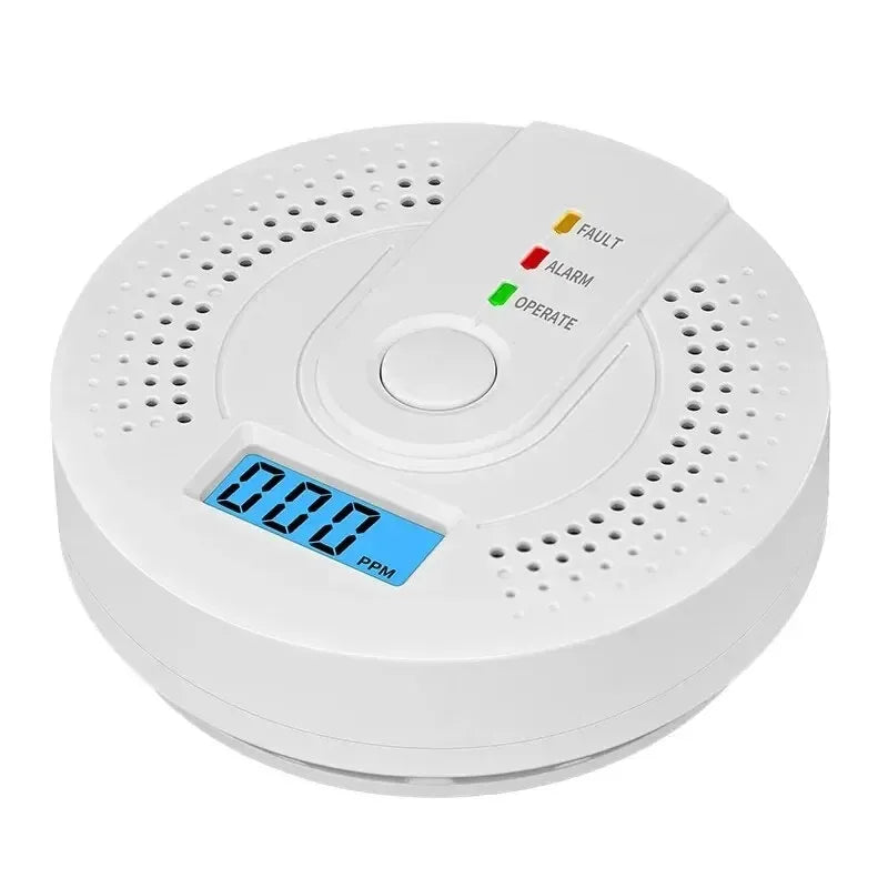 Carbon Monoxide Detector CO Alarm High Sensitivity with LCD Display UL2034 Certified for Home Kitchen Office Peaceful Pleasures Health and Wellness