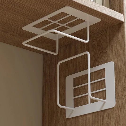 No-Drill Wall-Mounted Router & Set-Top Box Storage Shelf Wall Storage Shelf Peaceful Pleasures Health and Wellness