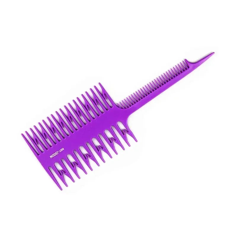 Hair Brush, Wide Tooth Comb, Styling Tool for Hair Dyeing, Highlighting, Barber and Hairdressing Peaceful Pleasures Health and Wellness