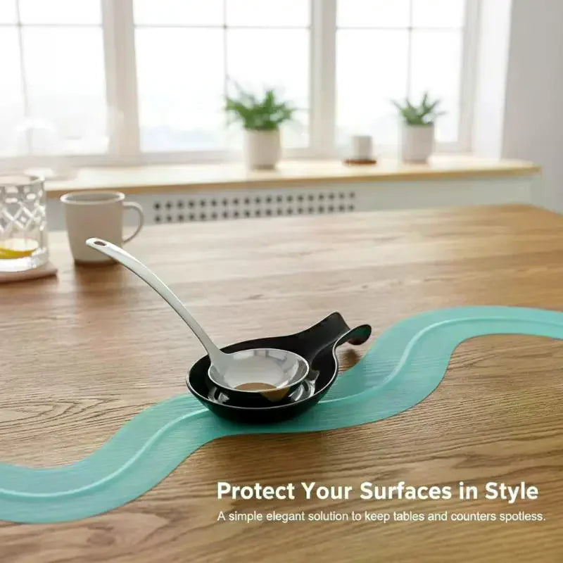 Large Ceramic Spoon Rest | Heat-Resistant, Dishwasher Safe