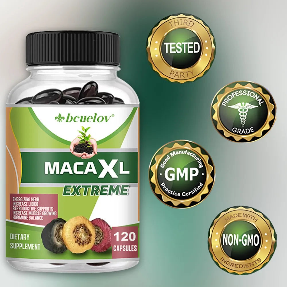 Organic Maca Root Extract 1000mg – Energy & Muscle Support