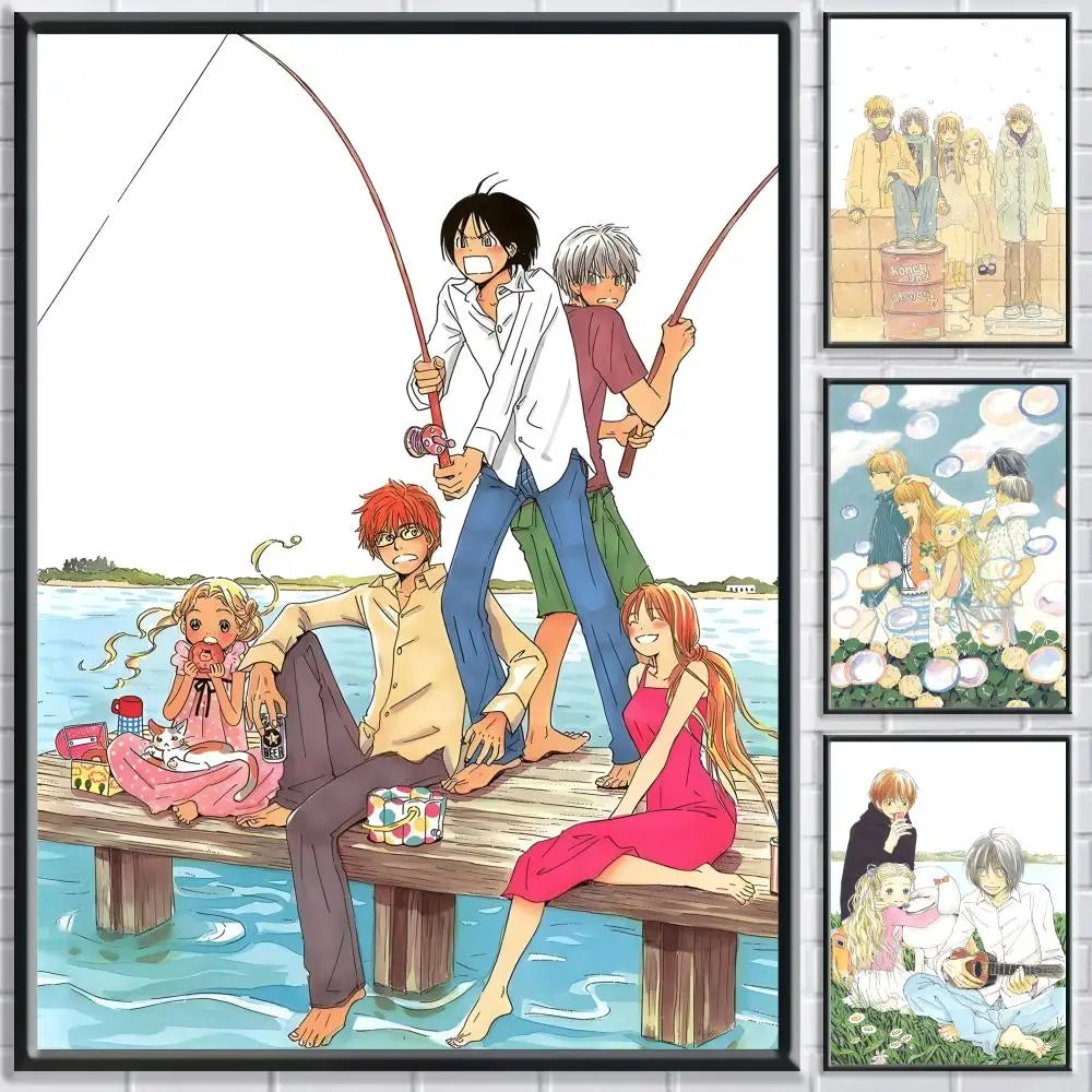 Honey and Clover Anime Poster – HD Waterproof Wall Art Anime Wall Poster Peaceful Pleasures Health and Wellness