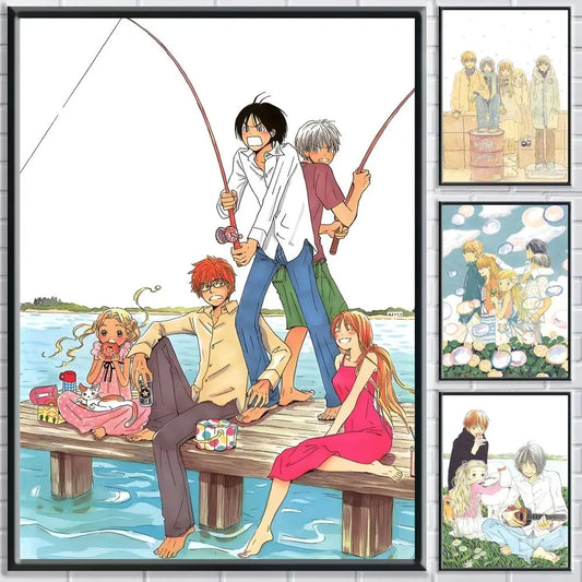 Honey and Clover Anime Poster – HD Waterproof Wall Art Anime Wall Poster Peaceful Pleasures Health and Wellness
