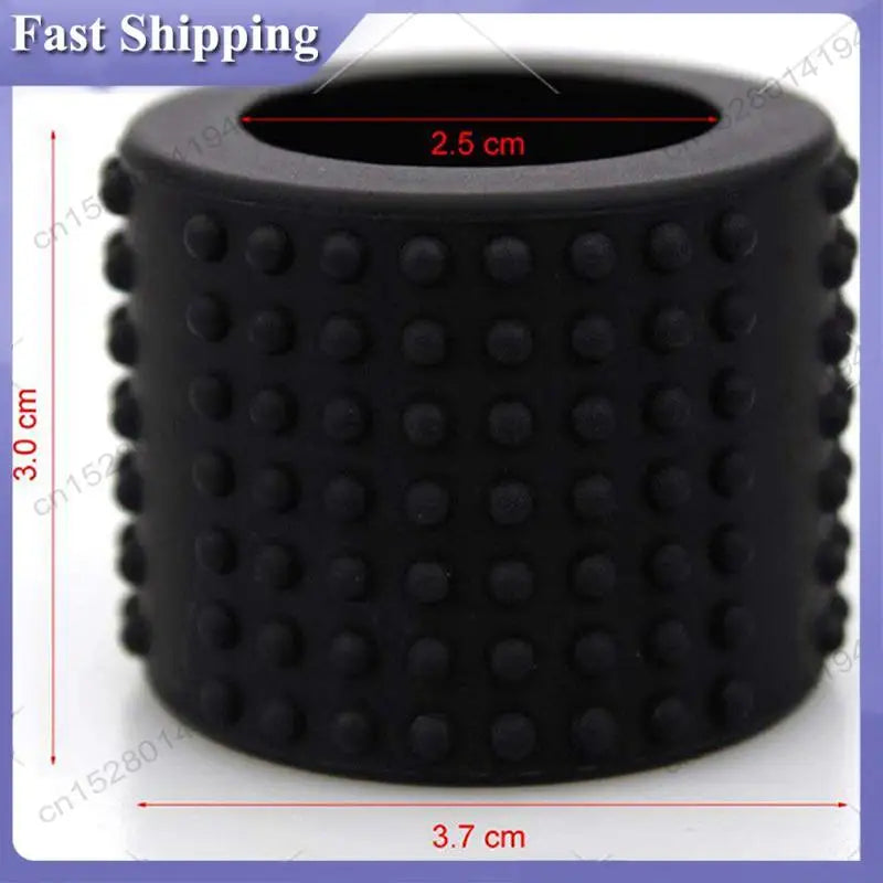 5-Pack Silicone Tattoo Grip Covers – Food Grade 25x30mm Peaceful Pleasures Health and Wellness