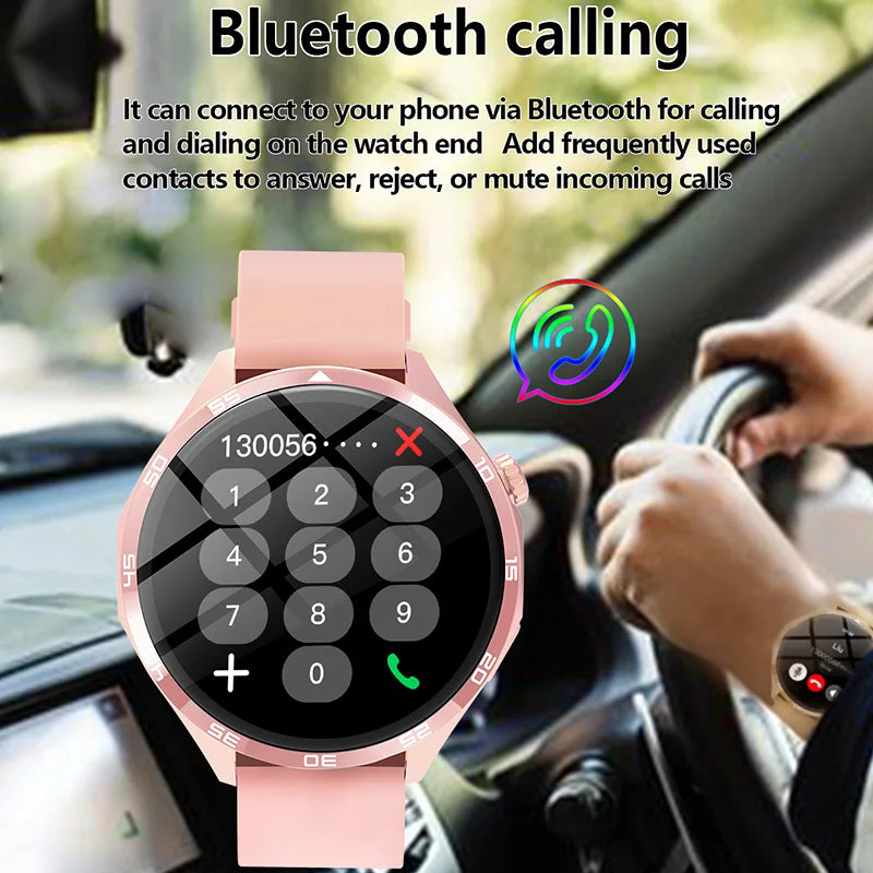 2025 New Smart Watch Men Women Multi-Sport Mode HD Amoled 1.50 Inch SmartWatch Bluetooth Calling Call Life-Waterproof Watch Peaceful Pleasures Health and Wellness