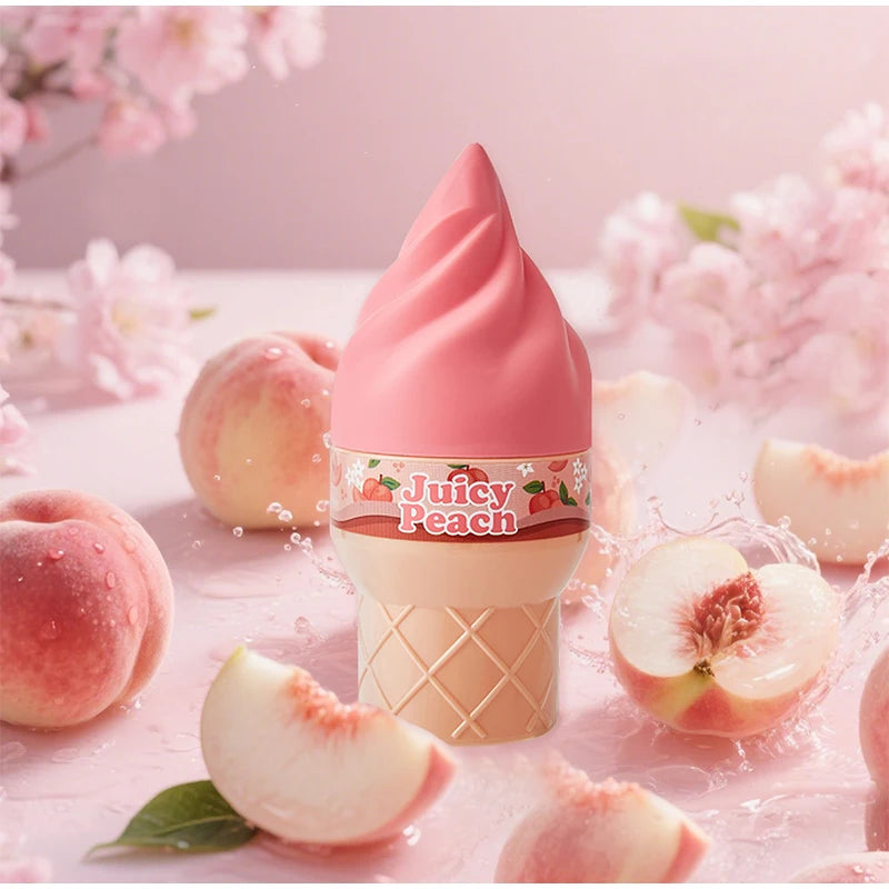 Ice Cream Series Perfume Longlasting Fragrance Cantaloup Peach Mango Natural Fresh Fruity Fragrance Spray Charm Unisex Fragrance Peaceful Pleasures Health and Wellness