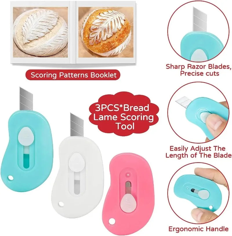 Bread Lame Dough Scoring Tool & Mini Portable Art Knife