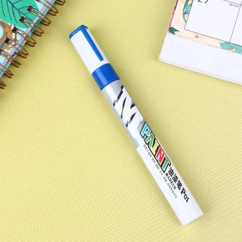 Waterproof Paint Marker Pen – Multi-Surface Touch-Up & Tyre