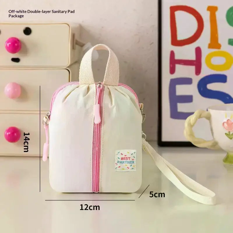 Portable Sanitary Napkin Storage Bag | Discreet Period Pouch
