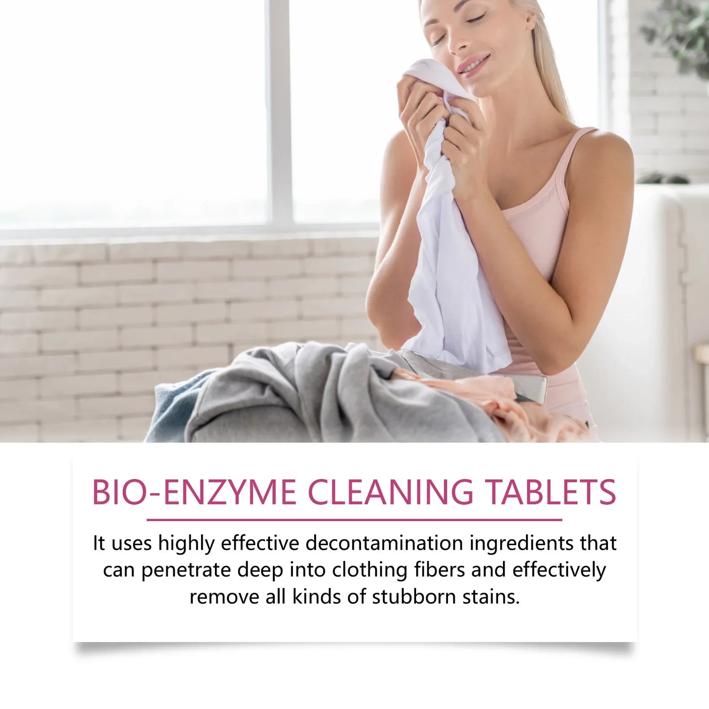 Bio Enzyme Cleaning Tablets – Stain Remover & Colour Protector