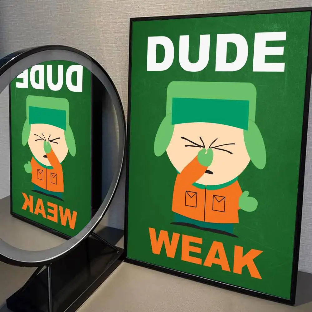 South Park Cartoon Canvas Poster Print | A4 A3 A2 Wall Art