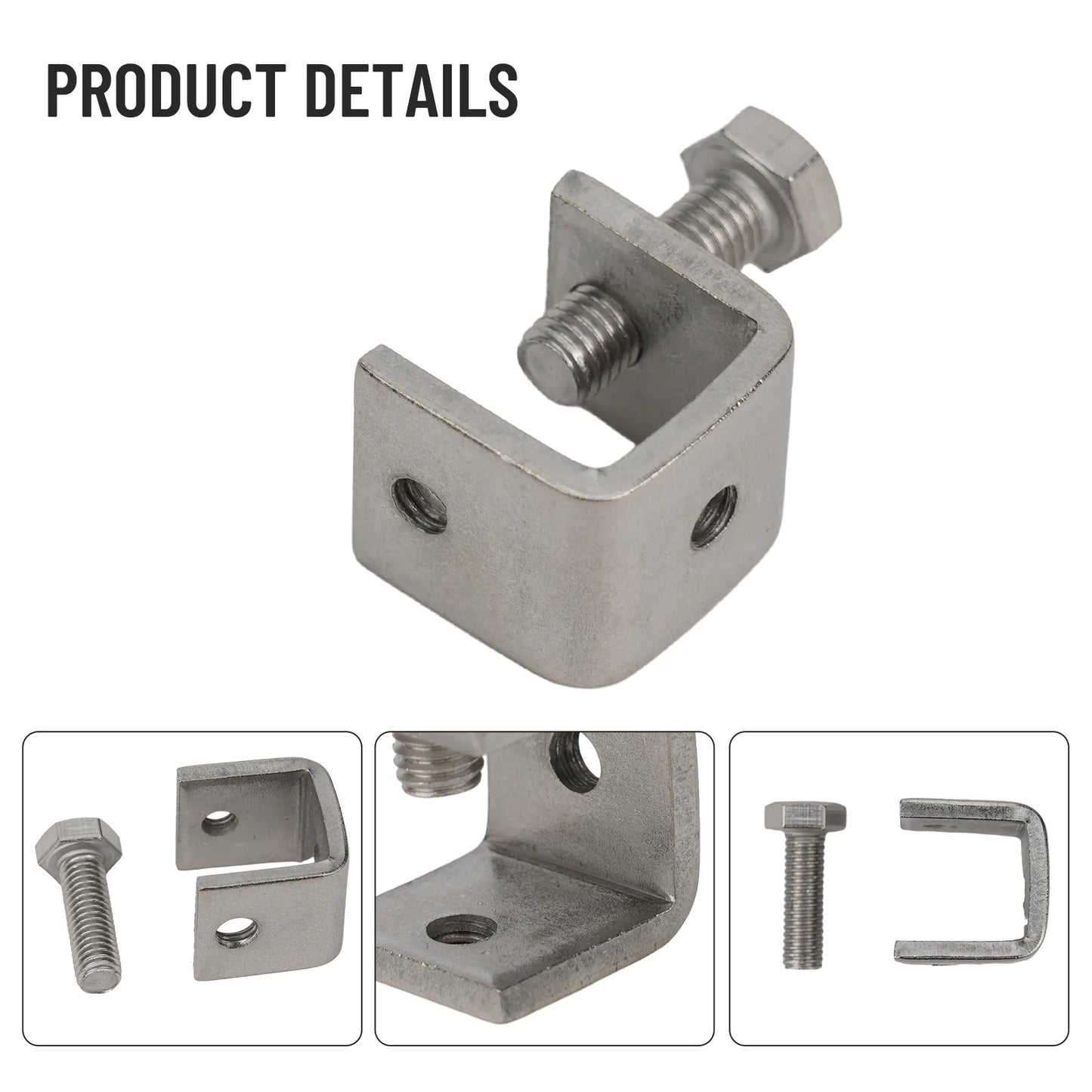 C Clamps Table Mount Desk Lamp Bracket Clamp – 1/2/4pcs