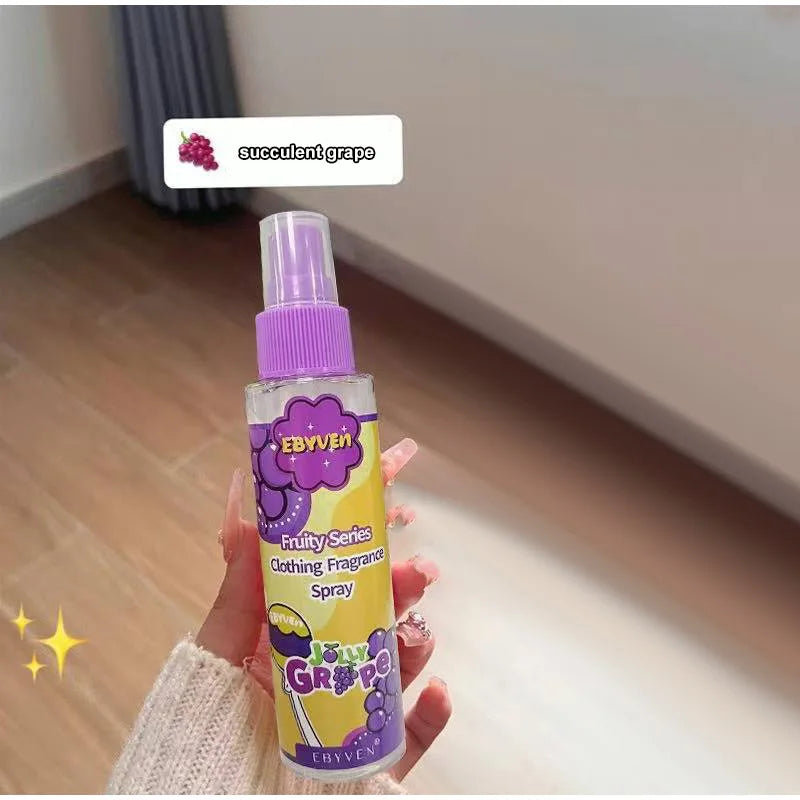 Fresh Fruit Fragrance Thai Strawberry Cantaloupe Grape Fragrance Lasting Summer Light Fragrance Deodorant New Perfume Spray 30ml Peaceful Pleasures Health and Wellness Succulent grape