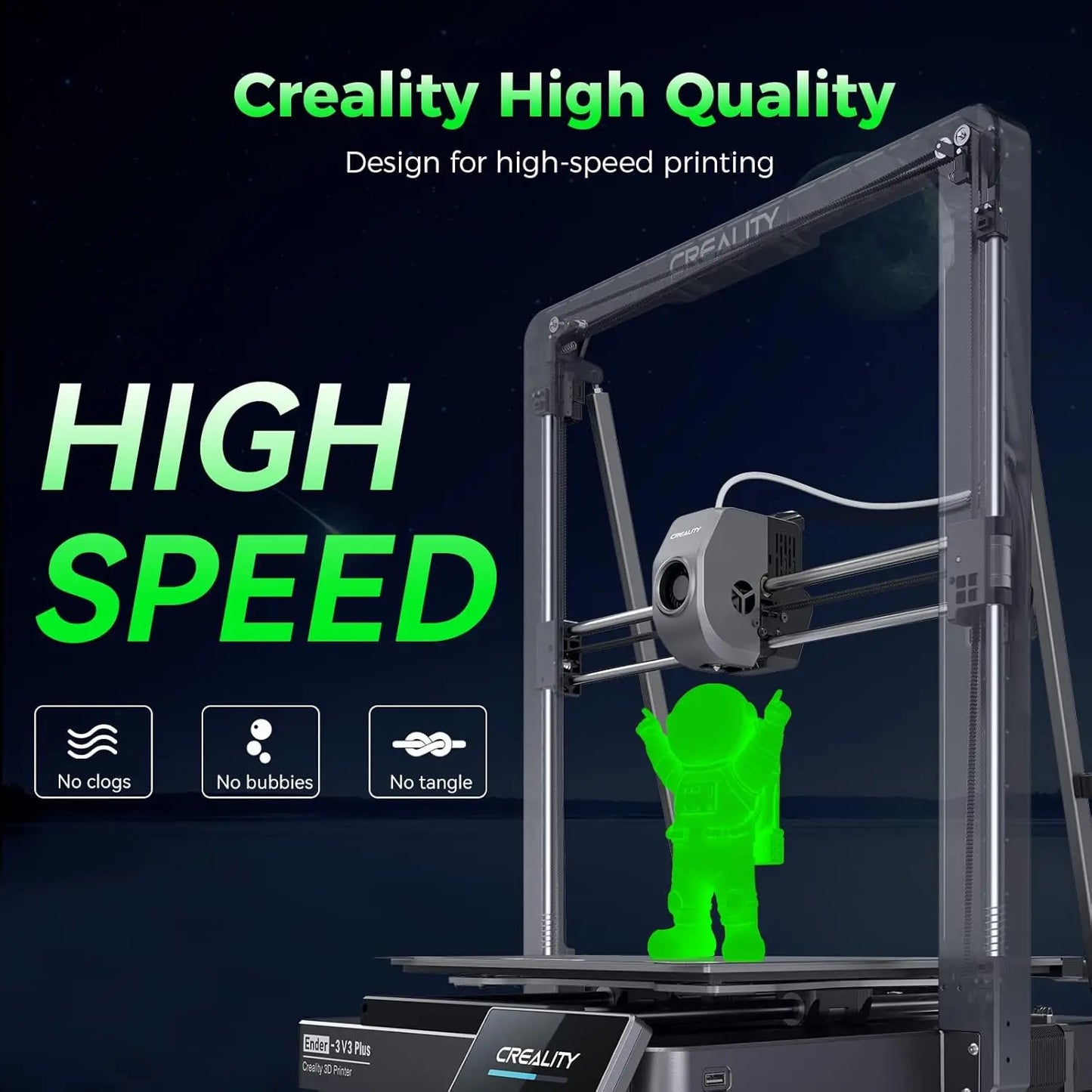 Glow-in-the-Dark PLA 3D Printer Filament 1.75mm | FDM Bundle
