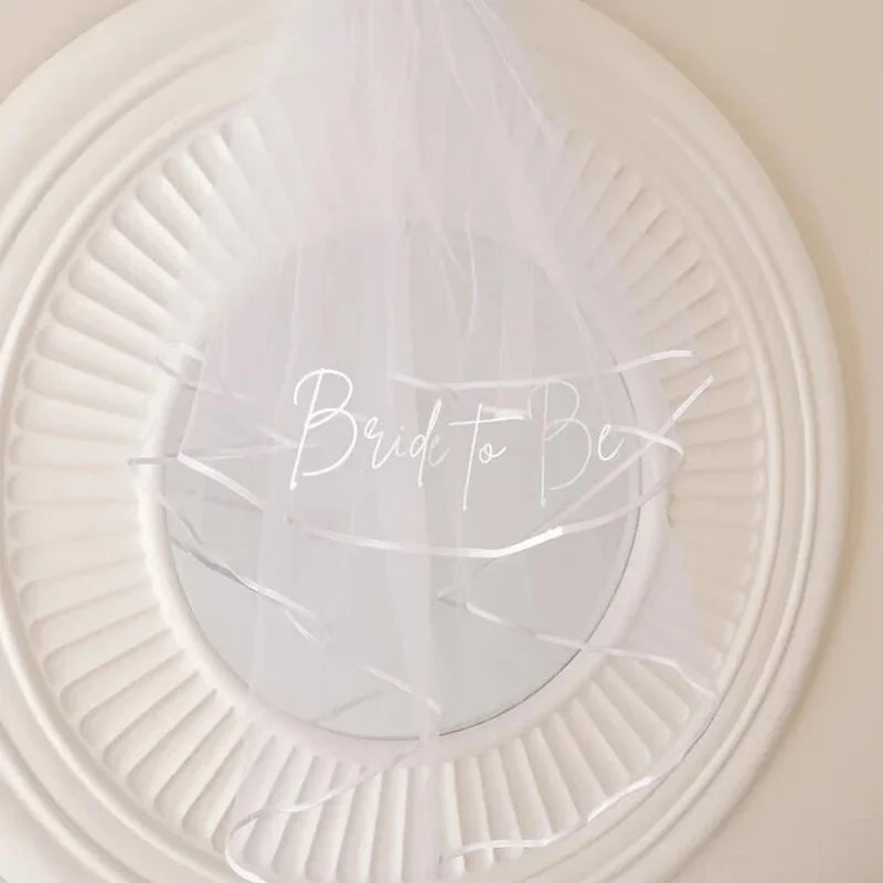 Bride to Be Veil – Bachelorette Hen Party Bridal Shower Prop