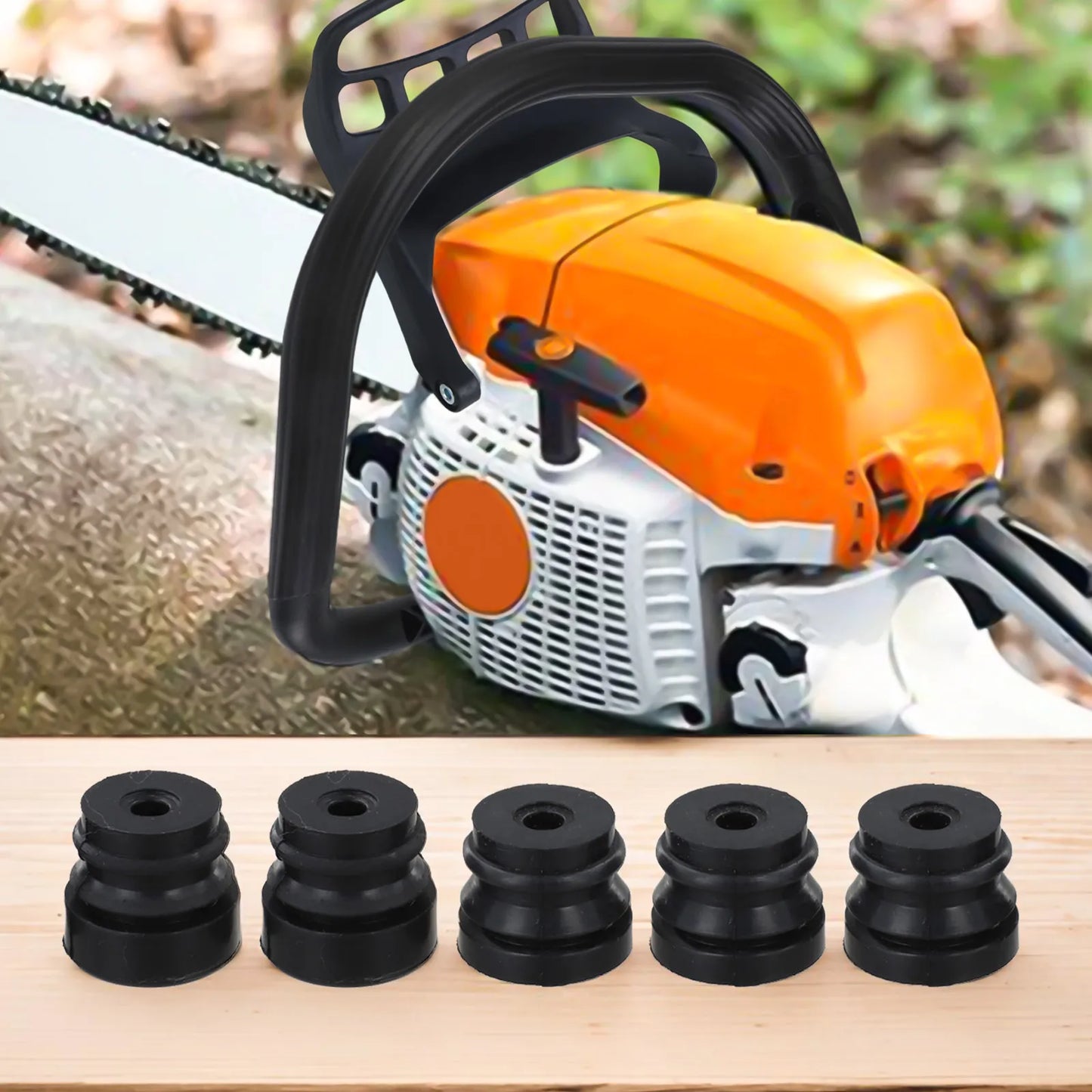 Replacement Damping Rubber Pad Annular Buffer Blocks Chainsaw