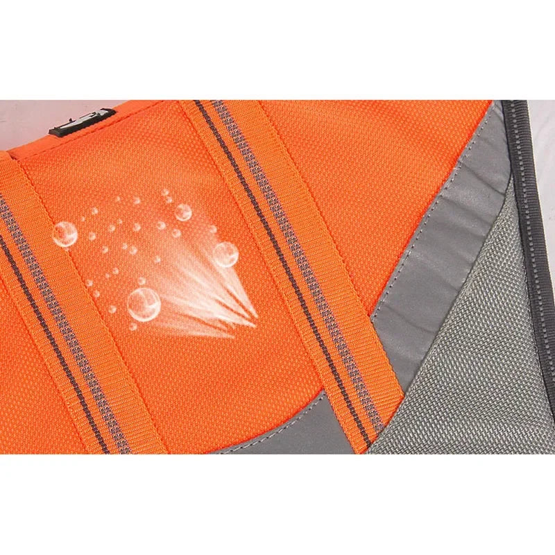 Truelove Pet Swimming Life Jacket Safety Vest for Dog in Summer Fashion Adjustable Reflective in Pool Surfing Drifting TLY1951 Peaceful Pleasures Health and Wellness