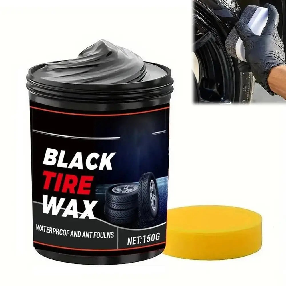 Professional Automotive Tire Gloss Wax, UV Protection And Waterproof Coating, Reducing Black Finish And Preventing Cracking Peaceful Pleasures Health and Wellness