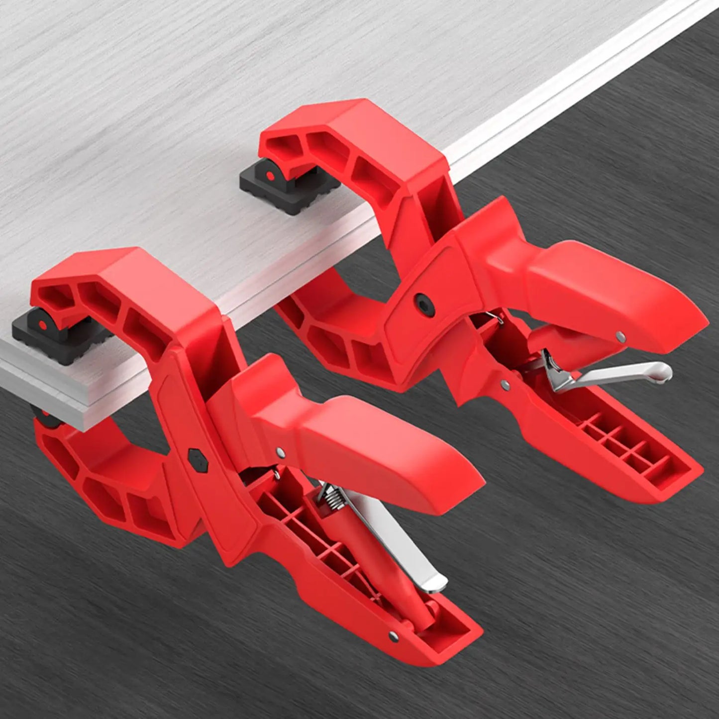 6-Inch Heavy Duty Spring Clamps | Strong Grip Woodworking DIY