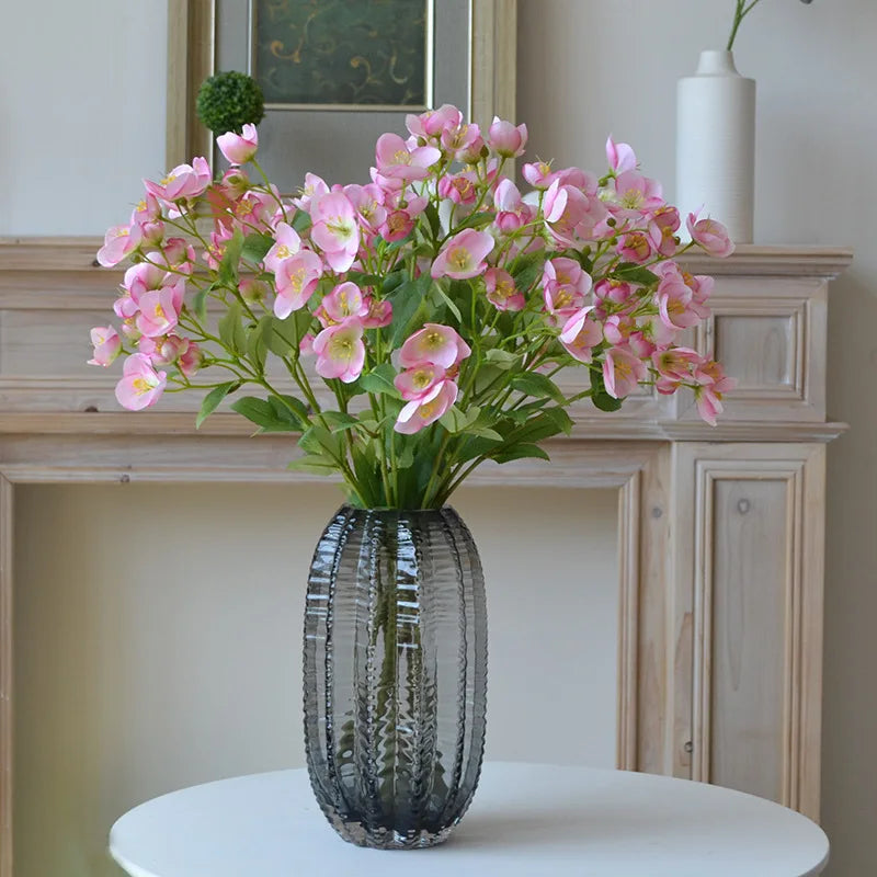 Silk Hellebore Artificial Flower Branch | Wedding & Home Decor