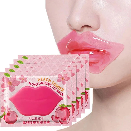 LAIKOU Collagen Fruit Essence Lip Mask – Moisturizing Gel Patches Lip Mask Patches Oasis Select