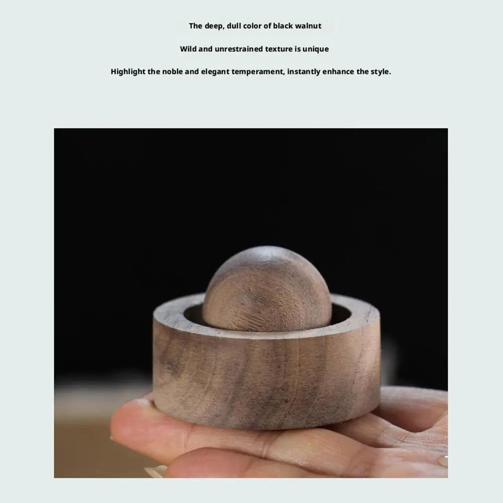 Car & Home Essential Oil Diffuser - Made of Wood Mini Cute Natural Fragrance Diffuser Suitable for Bedroom Living Room Bathroom Peaceful Pleasures Health and Wellness