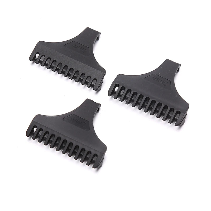 Universal Hair Clipper Guard Combs 1/2/3mm – 3-Piece Set