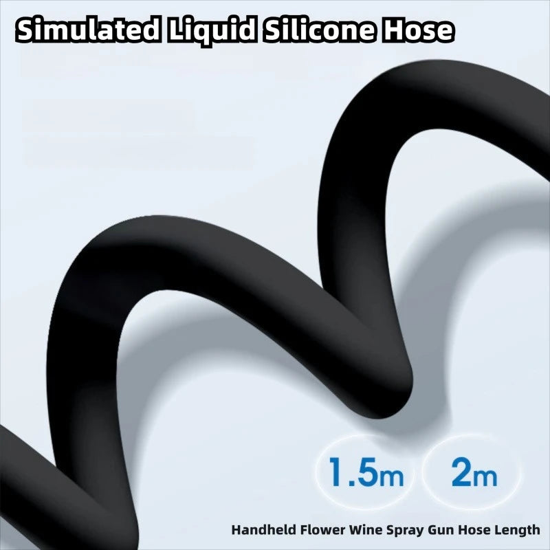 1.5/2M Bathroom Silicone Shower Tube Bend Arbitrarily Hose Explosion Proof Anti-winding Shower Hose Bathroom Faucet Accessories Peaceful Pleasures Health and Wellness