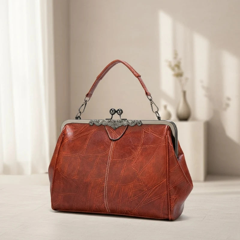 Women's Mini Clutch Crossbody Bag – PU Leather Shoulder Purse