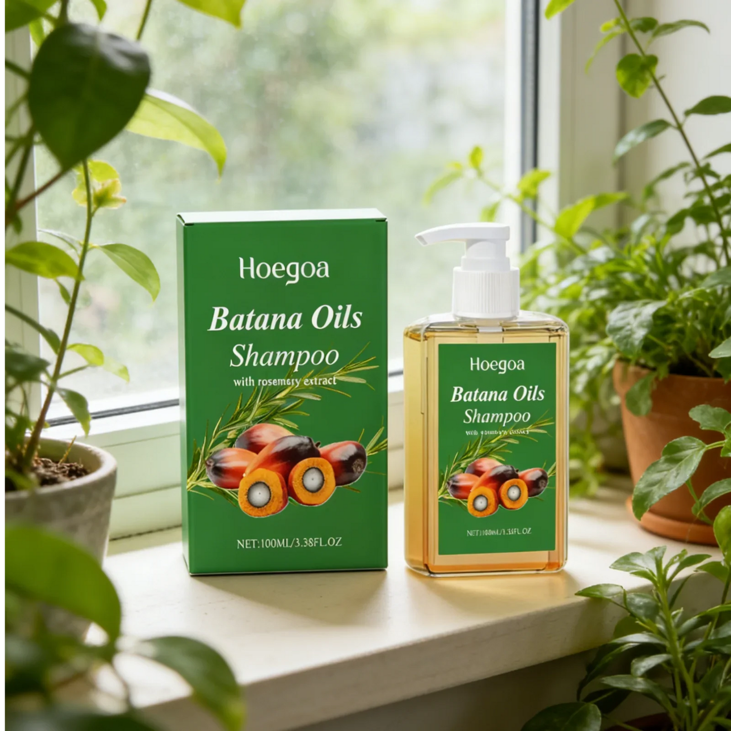 Hoegoa Batana Oil Rosemary Shampoo Set – Repair & Volumize