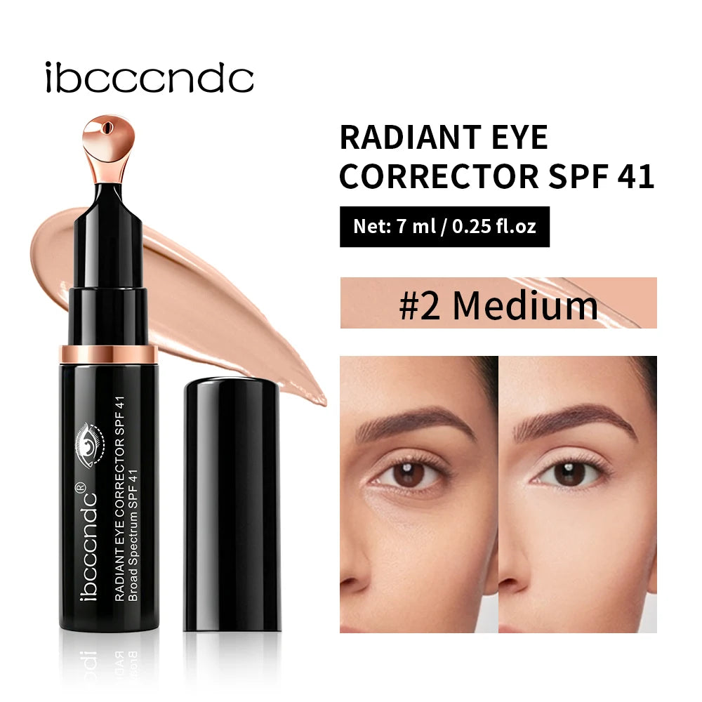 Radiant Eye Corrector Improve Under-eye Darkness Relieve Eye Swelling Long-lasting Deep Hydration SPF41 Sunscreen Eye Concealer Peaceful Pleasures Health and Wellness Medium