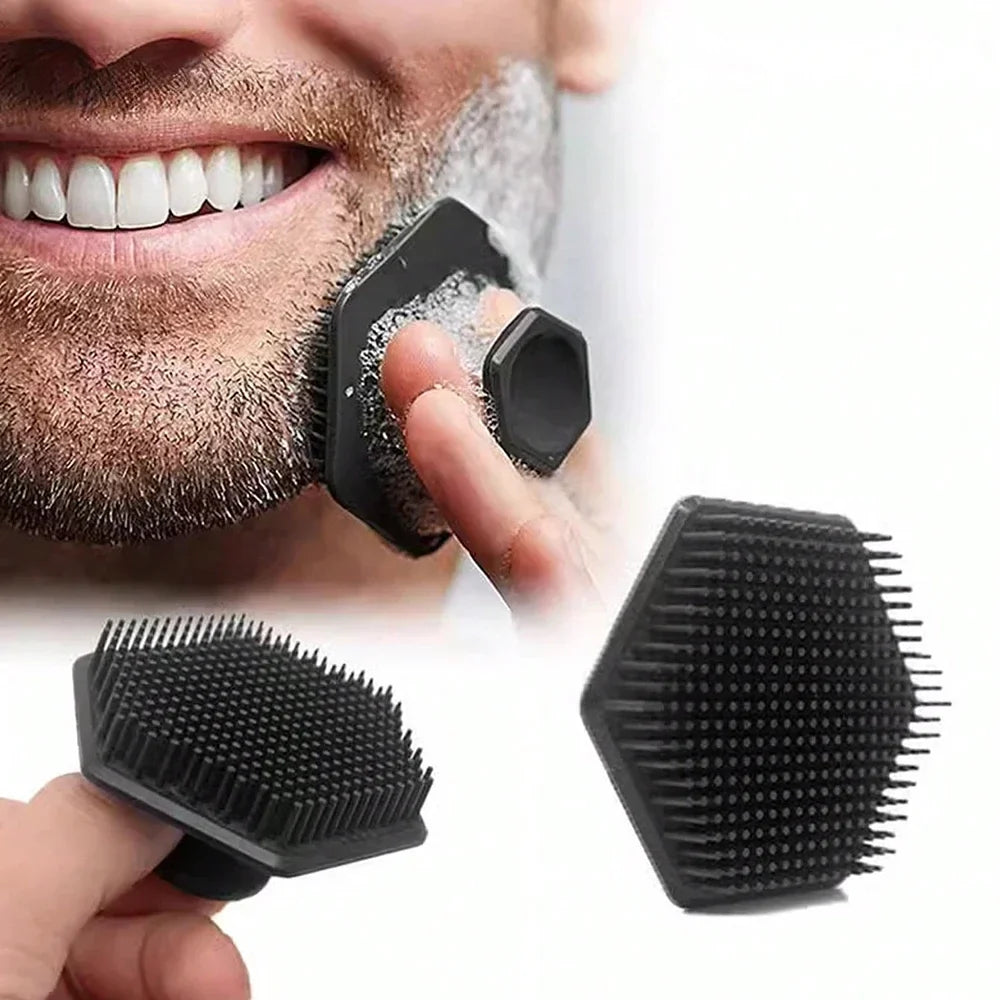 5-Piece Silicone Exfoliating Body Brush & Scalp Scrubber Set