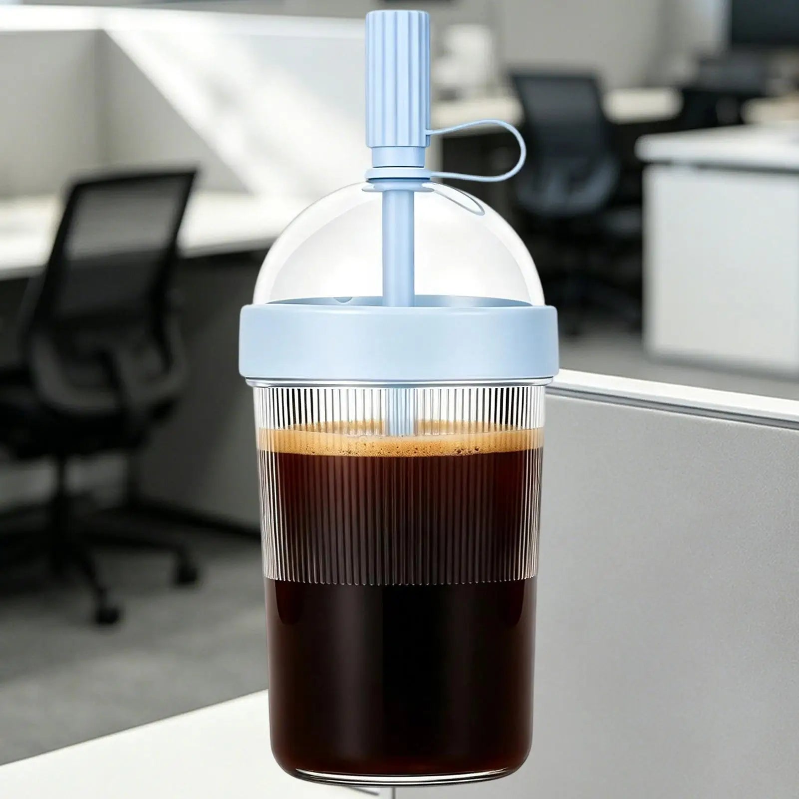 17oz Reusable Tumbler with Lid & Straw | Cold Drink Coffee Cup Cold Drink Tumbler Peaceful Pleasures Health and Wellness