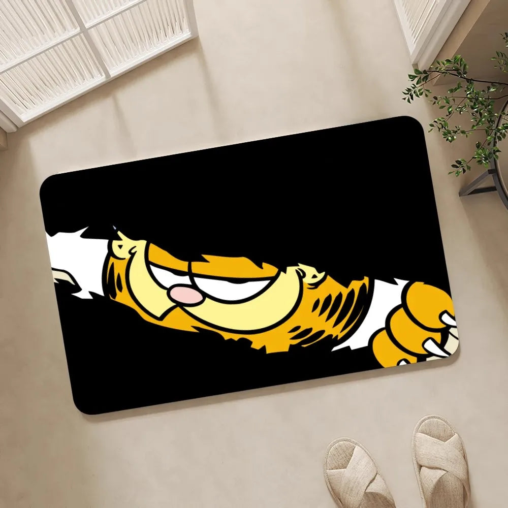 Garfield Cartoon Canvas Wall Art Print | Bedroom & Living Room
