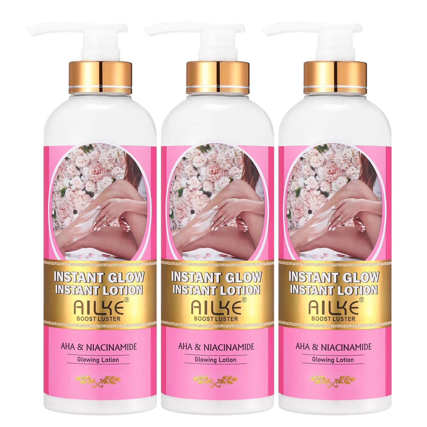 AILKE Floral Body Lotion | Brightening & 24H Moisturizing 500ml