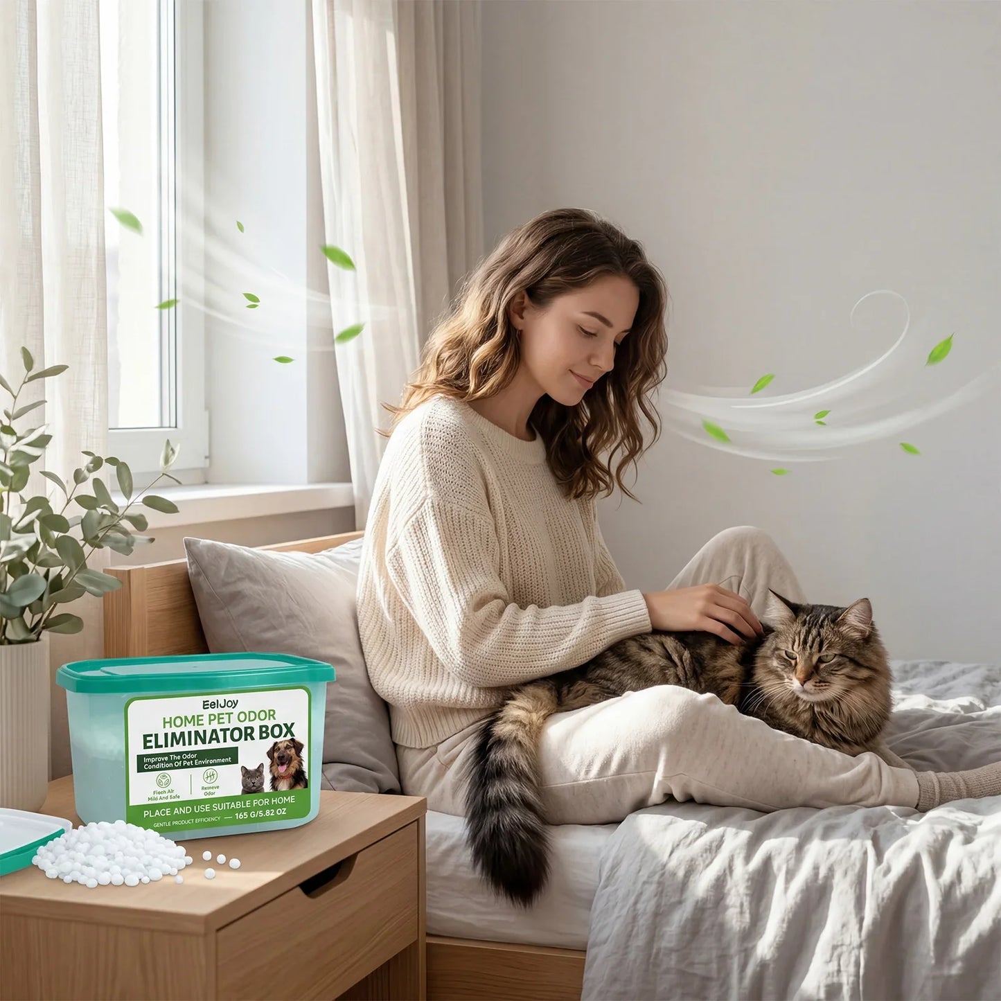 165g Pet Odor Eliminator Box – Cat & Dog Deodorizer