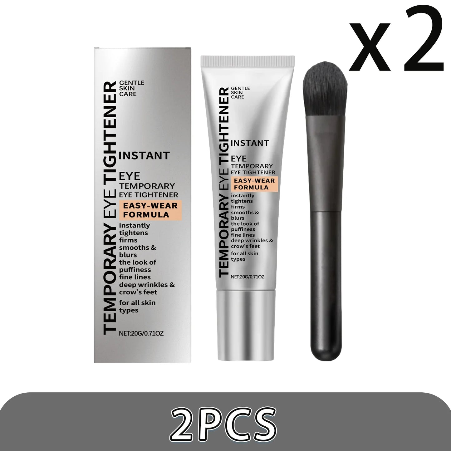 Jaysuing Eye Cream with Brush – Firming & Brightening 20g