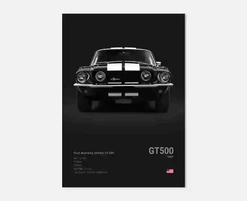 Luxury Supercar Canvas Print Aesthetic MK RS GT GTR SUV Photography Poster Ideal Wall Decor for Home Peaceful Pleasures Health and Wellness