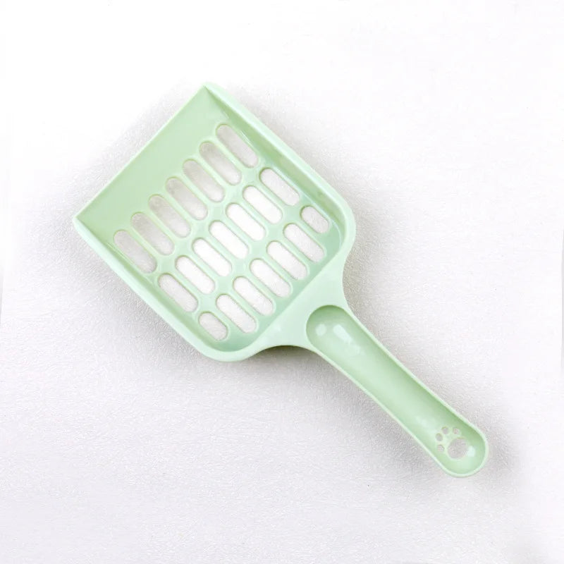 New fashionable simple grid cat litter shovel large-sized fine-hole shovel cat litter artifact cat hygiene cleaning tool Peaceful Pleasures Health and Wellness green