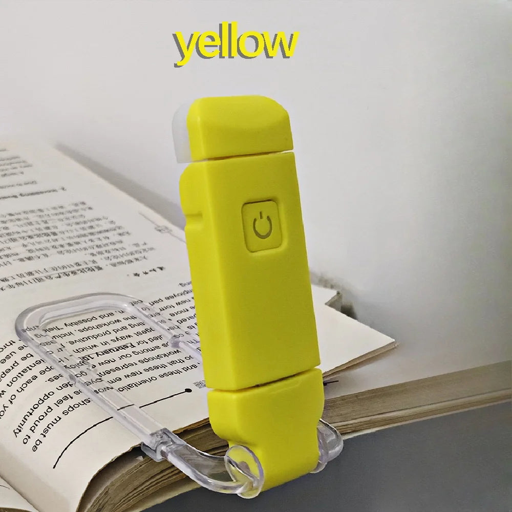 USB Rechargeable Clip-On LED Book Light | Eye Protection Reading