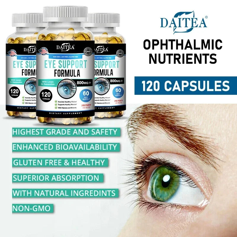 Lutein & Zeaxanthin 800mg Capsules | Eye Health Supplement