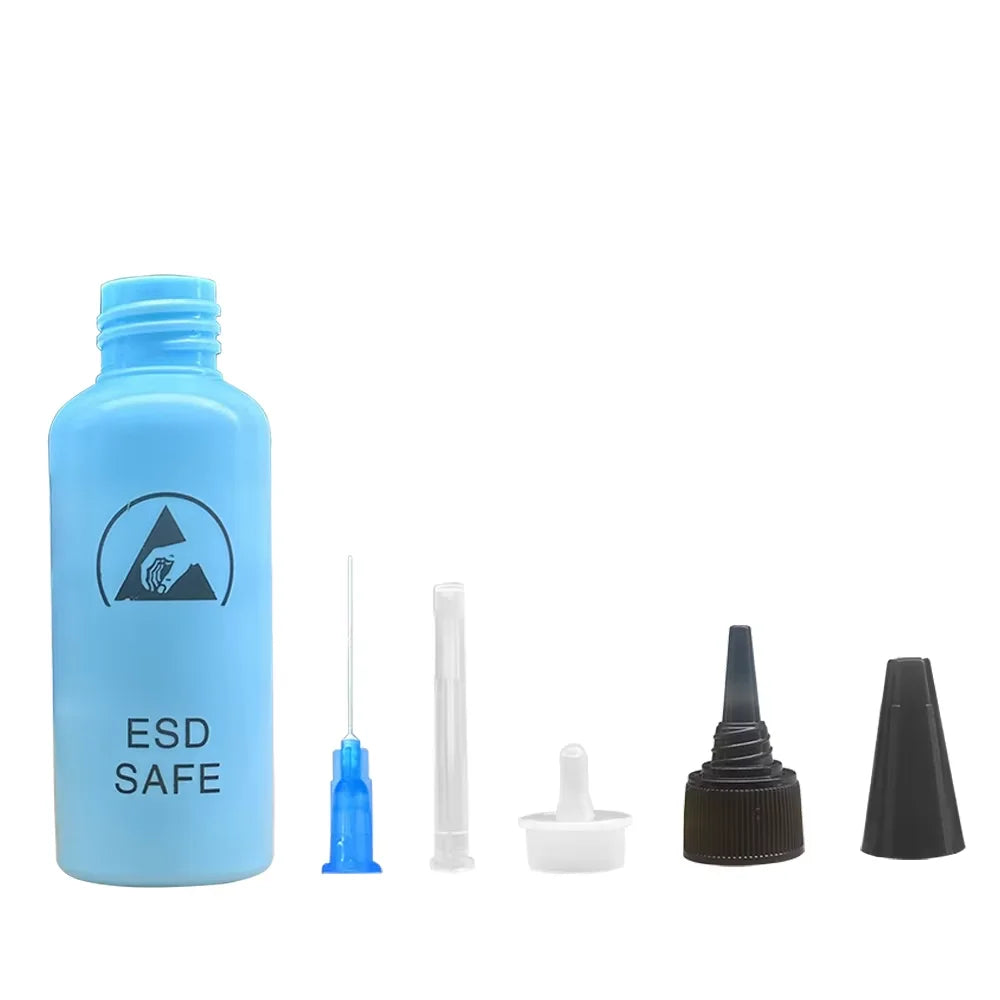 Anti-Static Dispensing Bottle with Needle – PCB Repair Tool