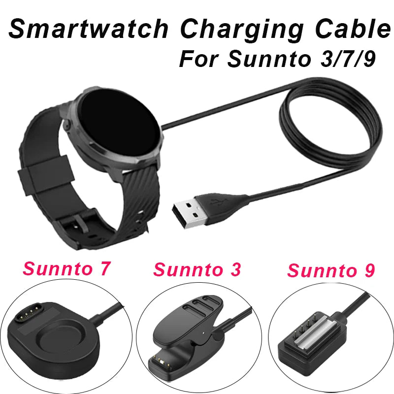 Suunto & Spartan Smartwatch Replacement Charging Cable Peaceful Pleasures Health and Wellness